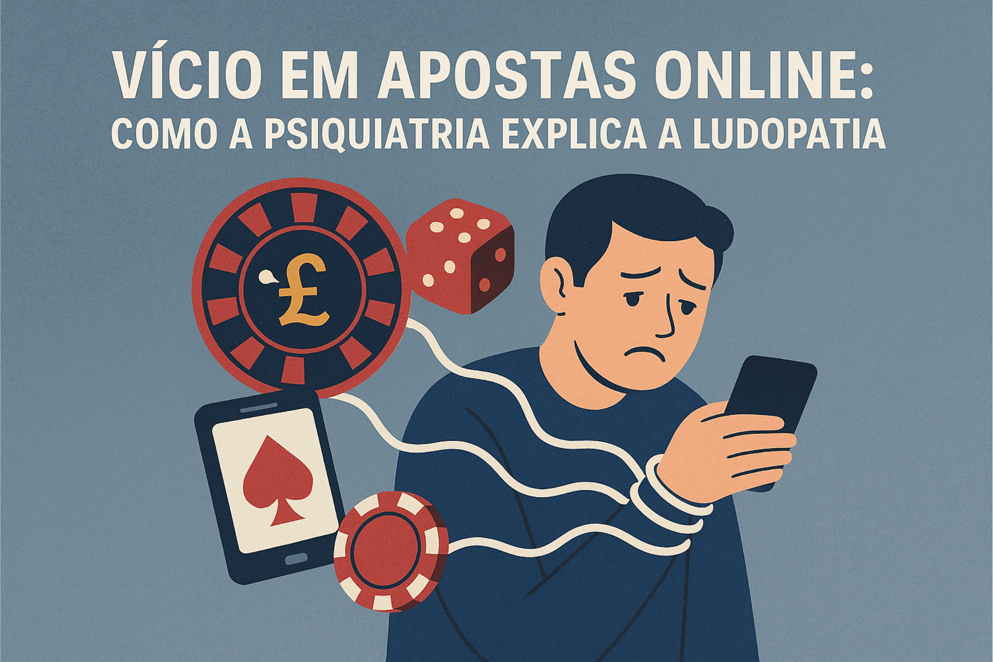 Vício em Apostas Online: Como a Psiquiatria Explica a Ludopatia